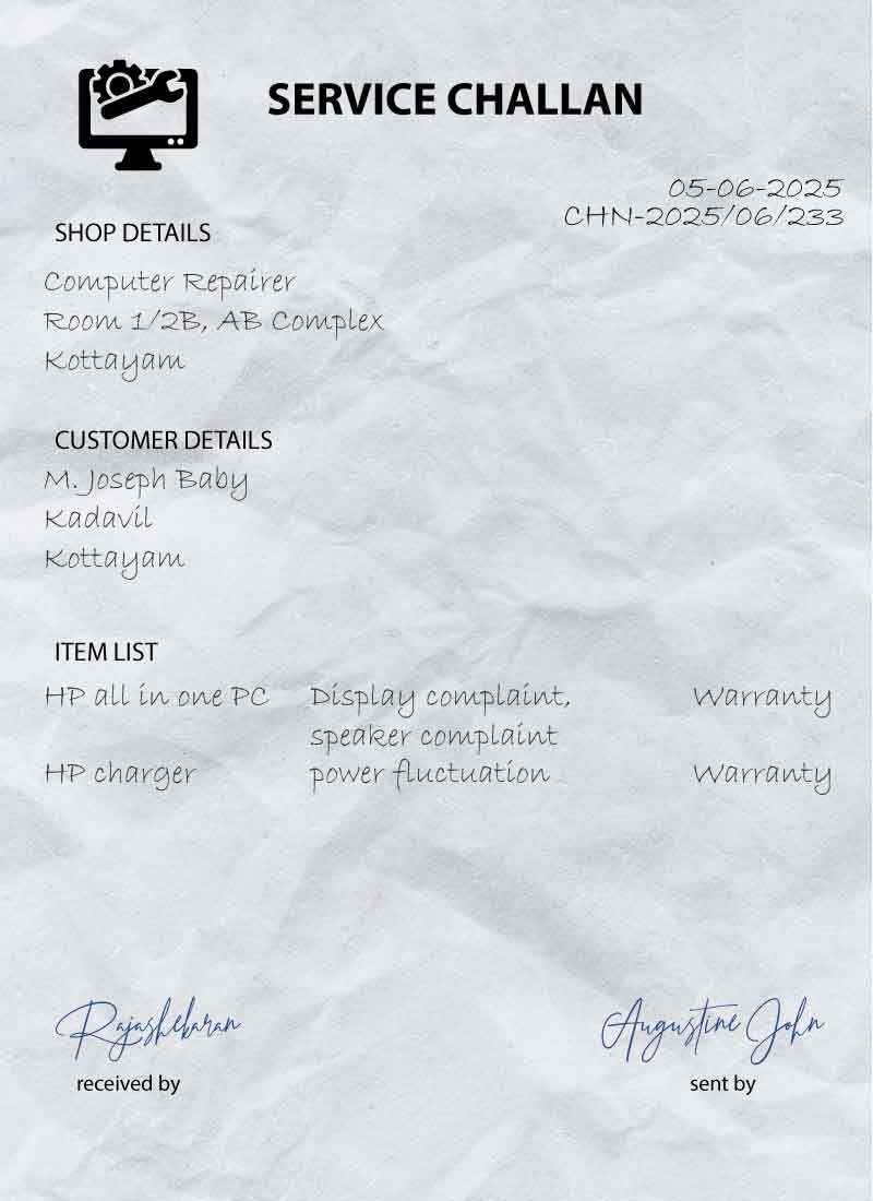 Challan